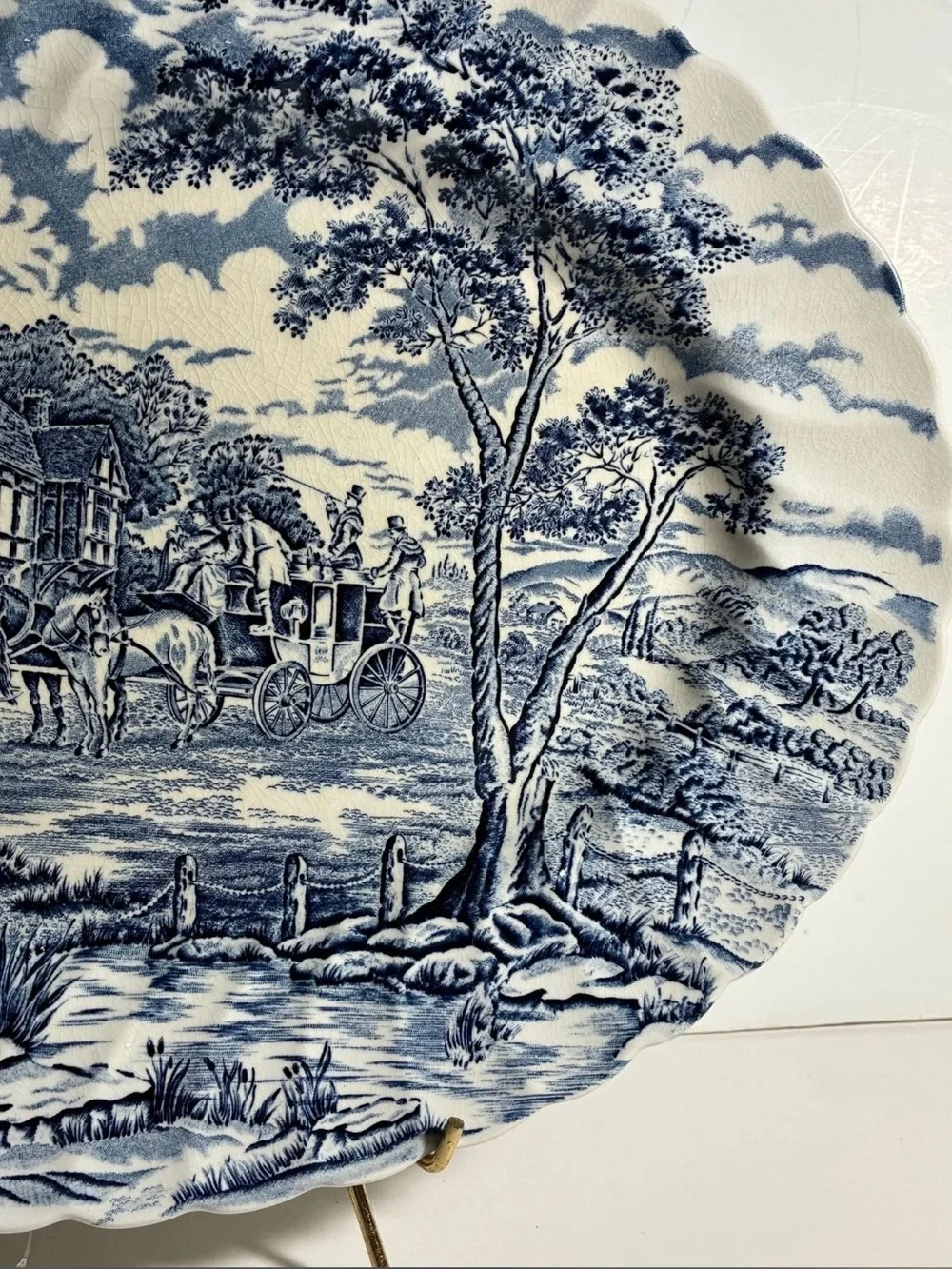 Vintage Myott Royal Mail Staffordshire Ironstone Large Platter